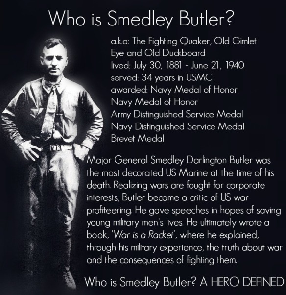 Major General Smedley Butler | Bullshittery